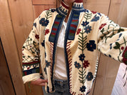 Veste Suzani- Veste velours Indienne