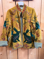 Veste Suzani- Veste velours Indienne