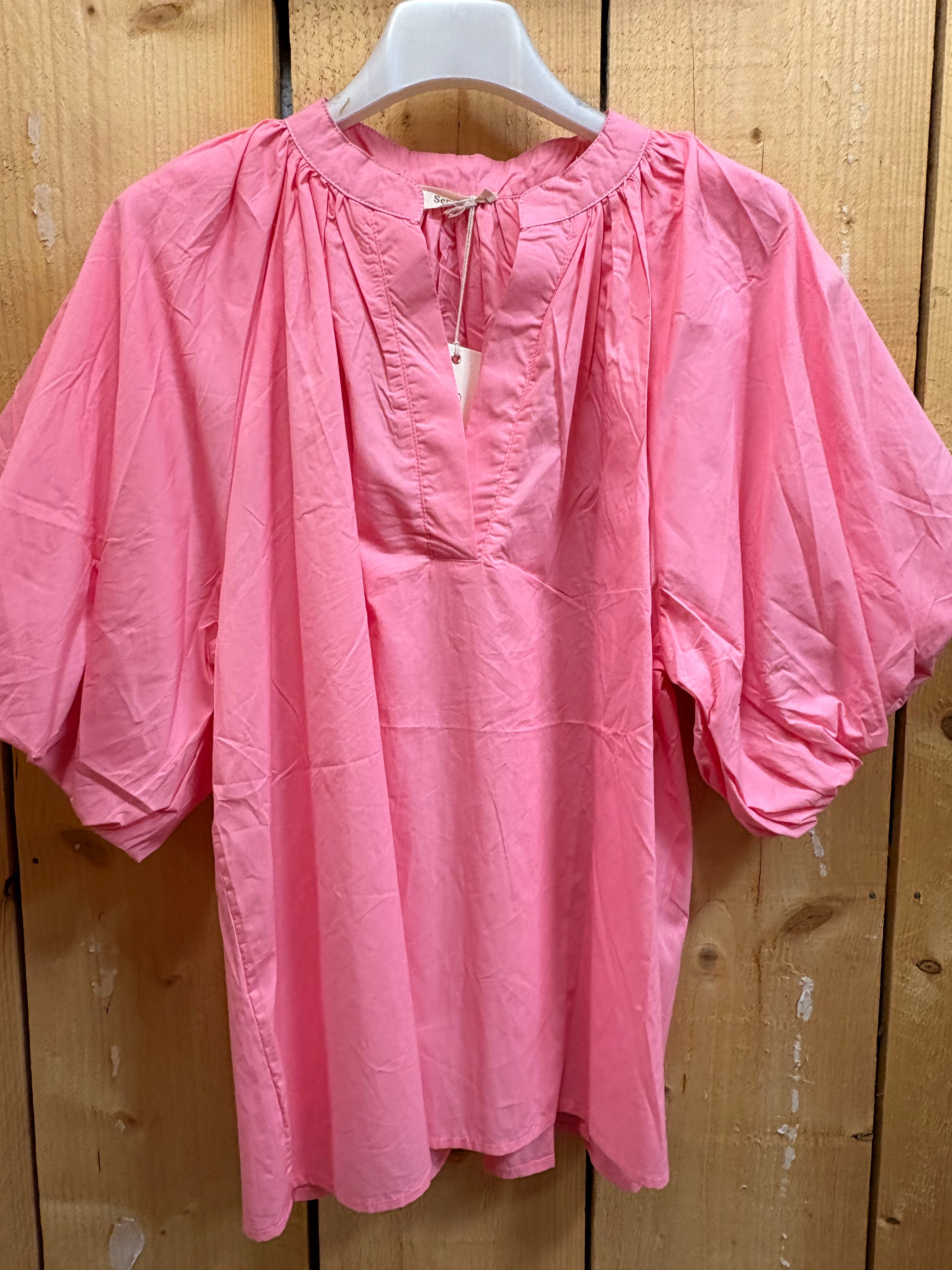 Blouse coton– Élégance & Volume