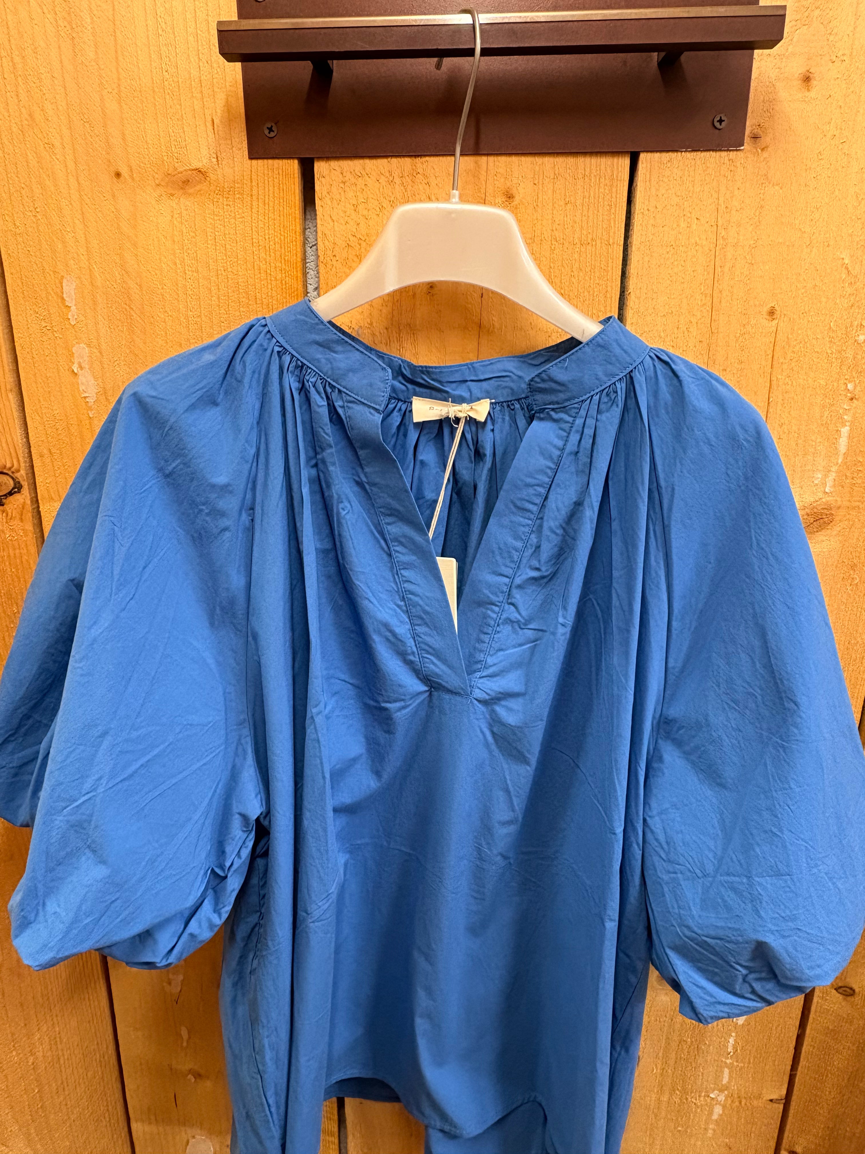 Blouse coton– Élégance & Volume