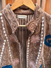 Veste Suzani- Veste velours Indienne