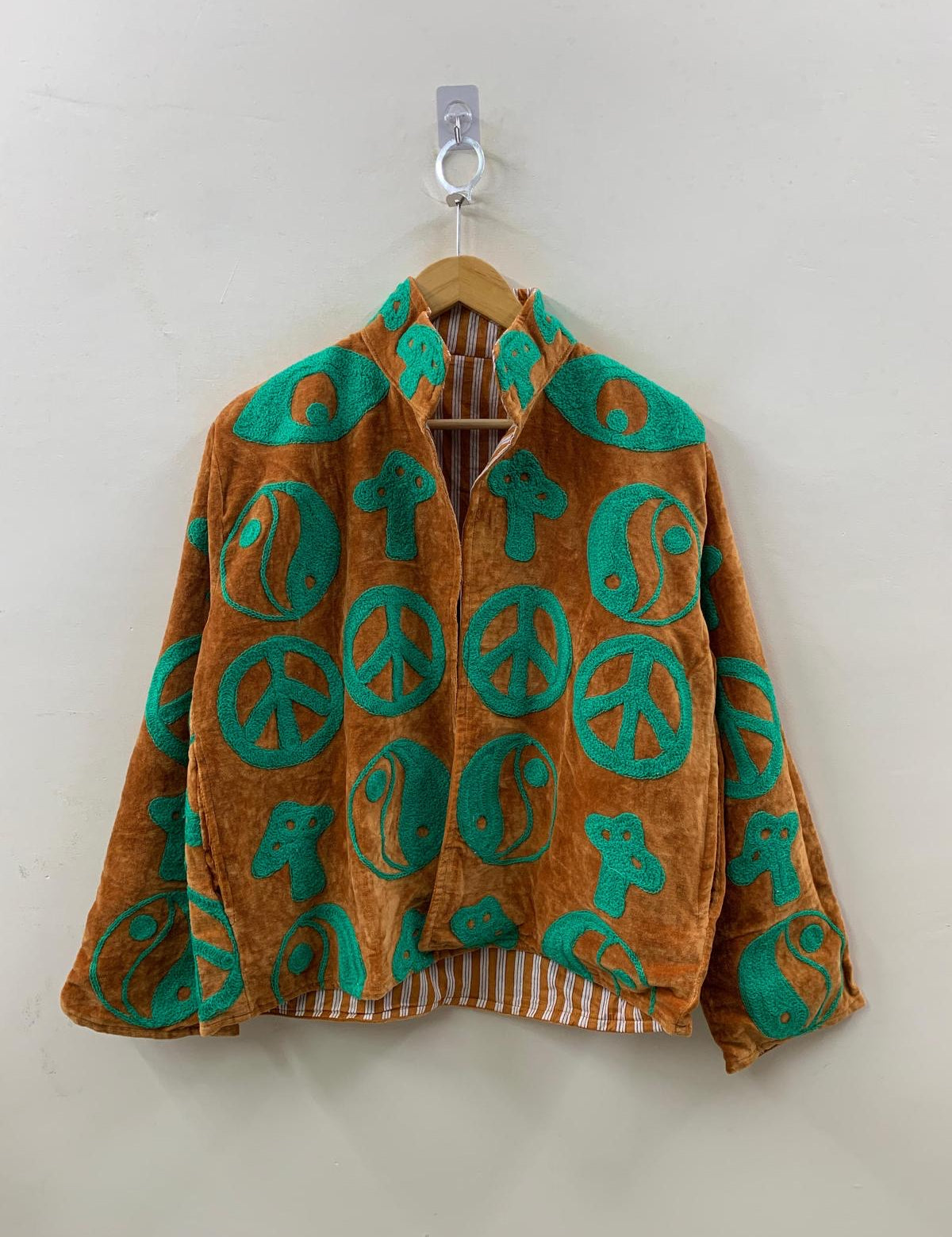 Veste Suzani- Veste velours Indienne