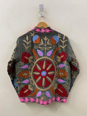 Veste Suzani- Veste velours Indienne