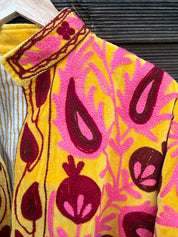 Veste Suzani- Veste velours Indienne