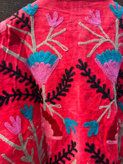 Veste Suzani- Veste velours Indienne