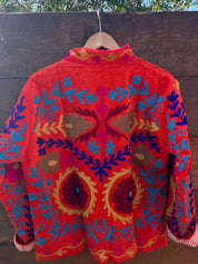 Veste Suzani- Veste velours Indienne