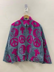 Veste Suzani- Veste velours Indienne