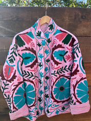 Veste Suzani- Veste velours Indienne